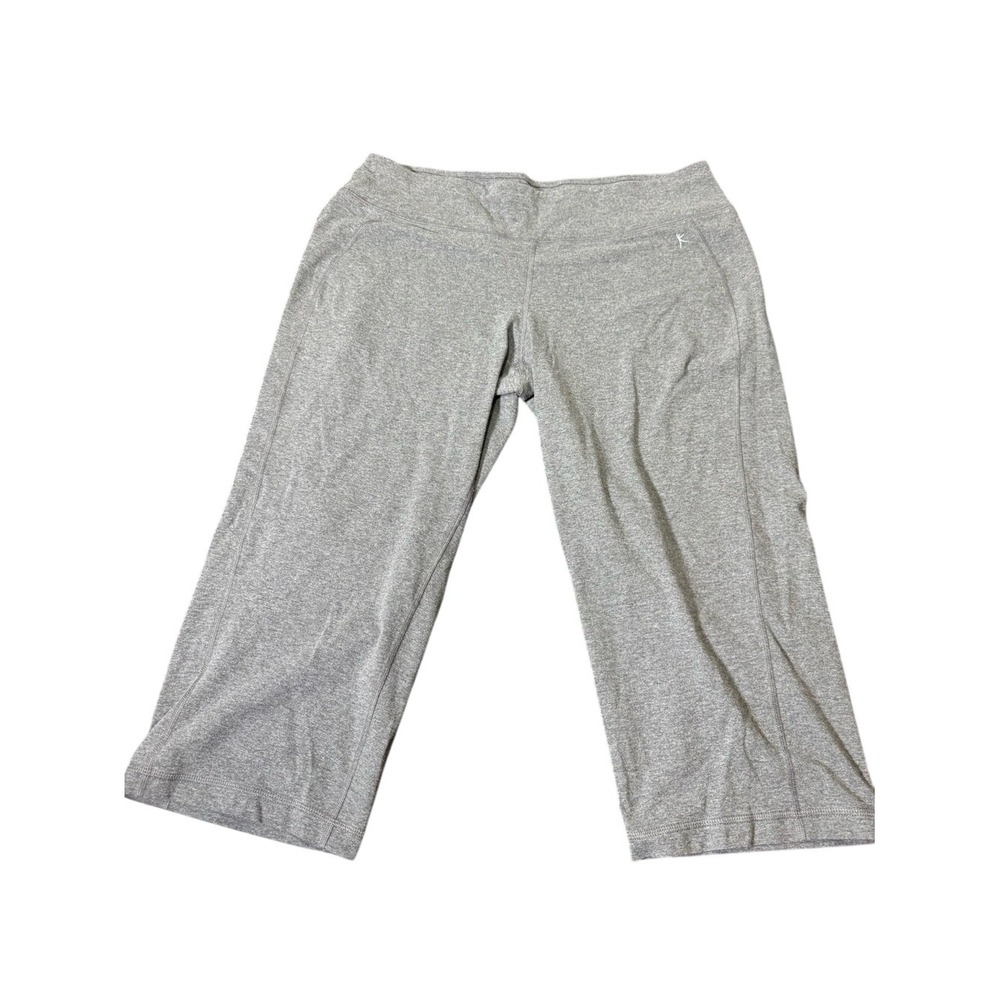 Danskin Now Heather Gray Capri Athletic Pants